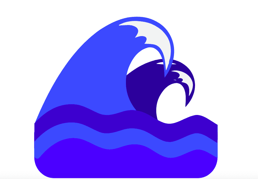 A blue wave